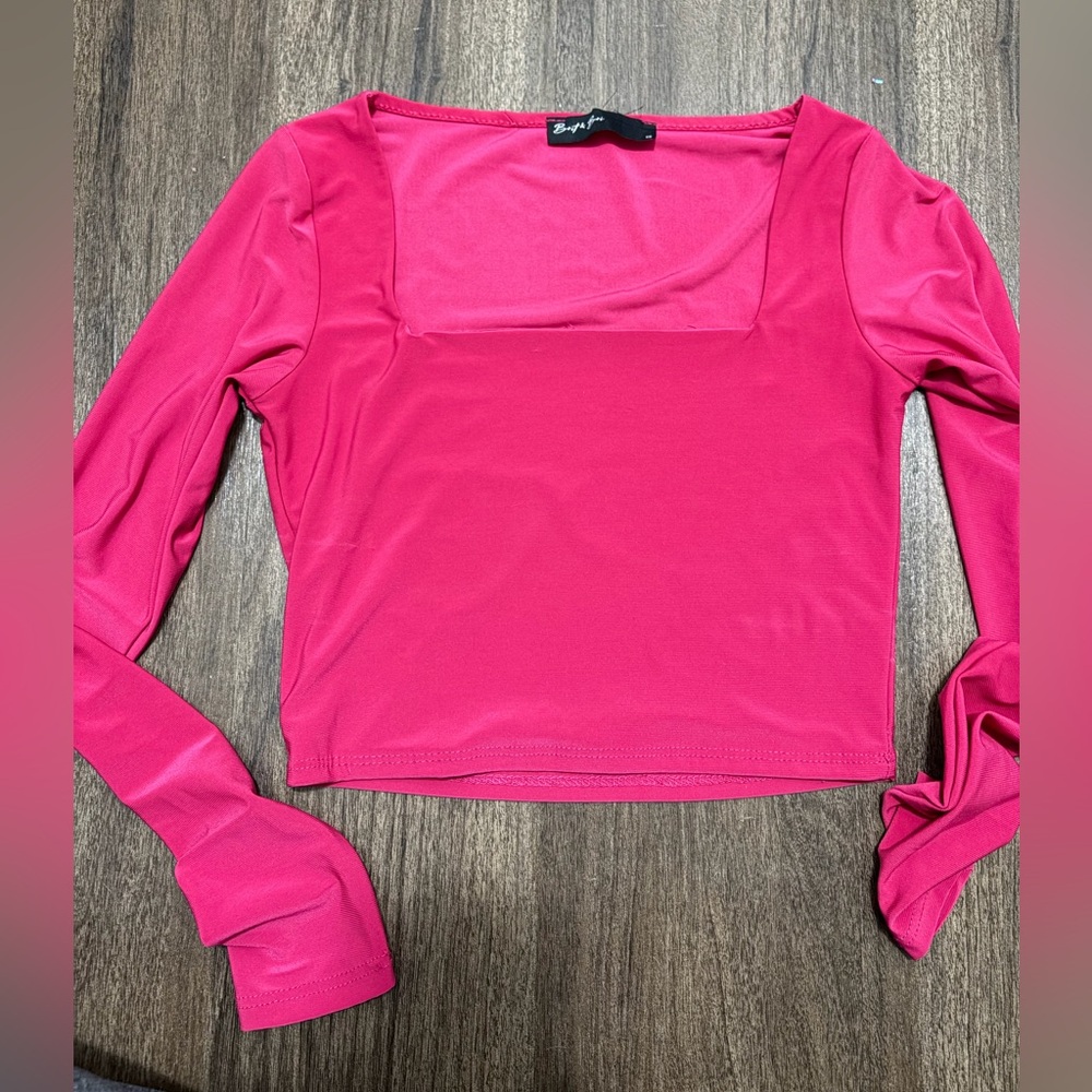 Chic Fuchsia Long Sleeve